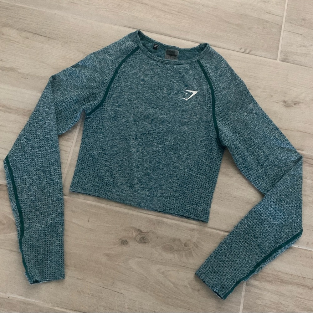 NWOT!! Gymshark Vital Seamless Long Sleeve Crop Top